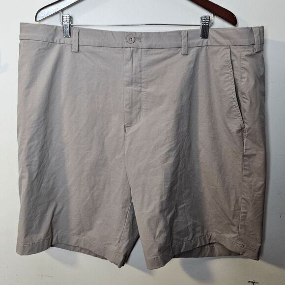 Vineyard Vines Martha's Vineyard On the Go Performance Shorts Mens Khaki Gray Si